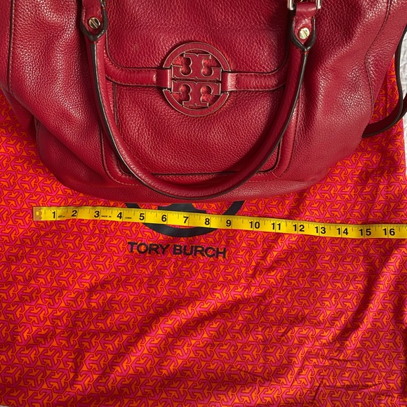 Tory Burch Red Raspberry Handbag - Picture 5 of 6